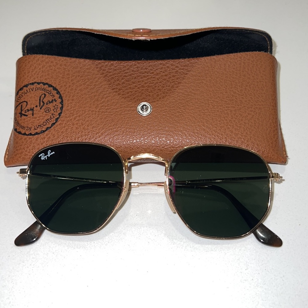 RAY-BAN HEXAGONAL FLAT LENSES